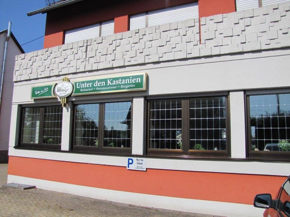 "Unter Den Kastanien" Hotel Speicher Exterior photo